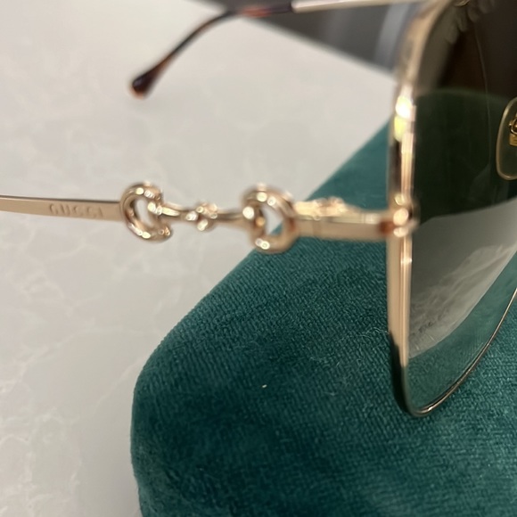 Gucci oversized metal sunglasses - Picture 7 of 7